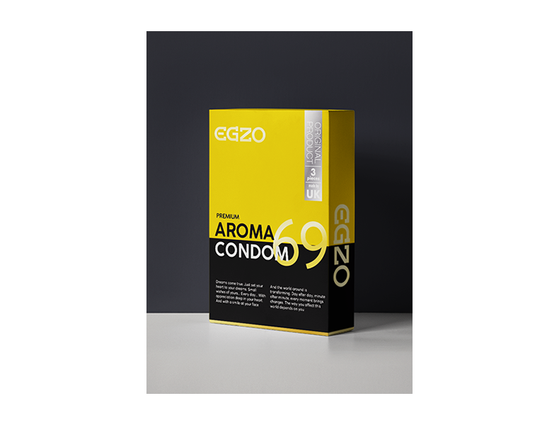 Prezerwatywy EGZO traditional condom AROMA 3pc