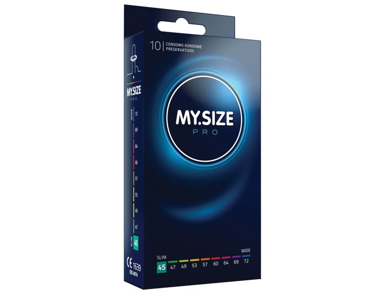 Profesjonalne prezerwatywy MYSIZE PRO 45mm 10szt