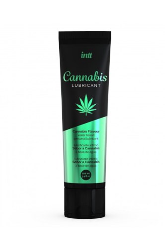 Intt Żel intymny nawilżający smakowy 100 ml cannabis