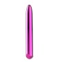 Klasyczny gładki wibrator Ultra Power Bullet USB 10 funkcji różowy błyszczący - 2
