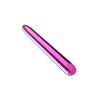 Klasyczny gładki wibrator Ultra Power Bullet USB 10 funkcji różowy błyszczący - 6
