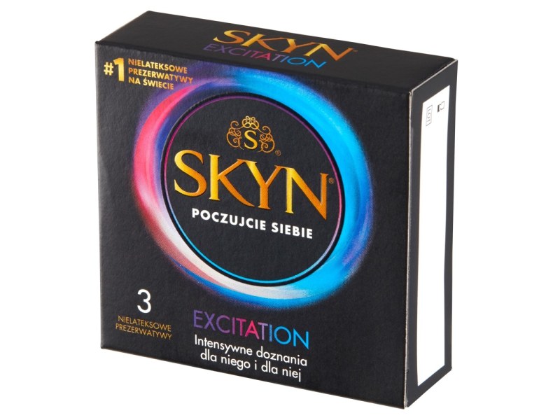 UNIMIL_Skyn Excitation nielateksowe prezerwatywy 3