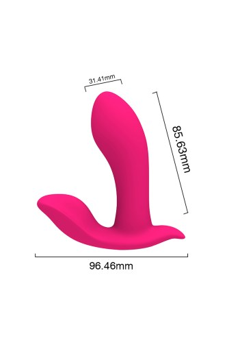 Wibrator damski sex masażer do majtek różowy - image 2