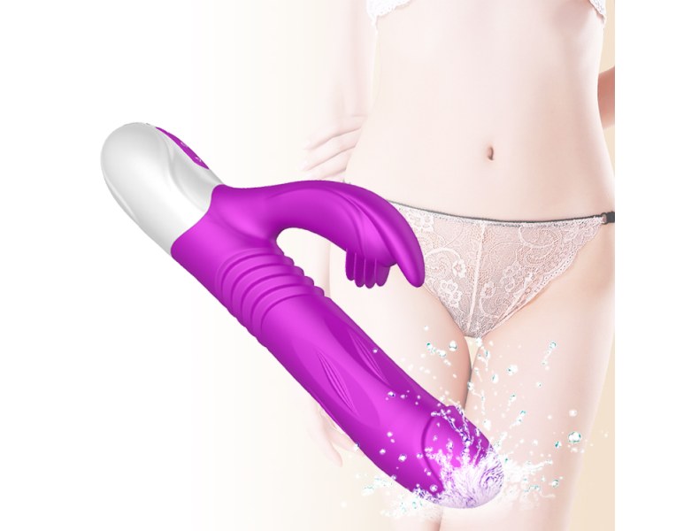 Pompowany sex wibrator posuwisty masażer erotyka - 7