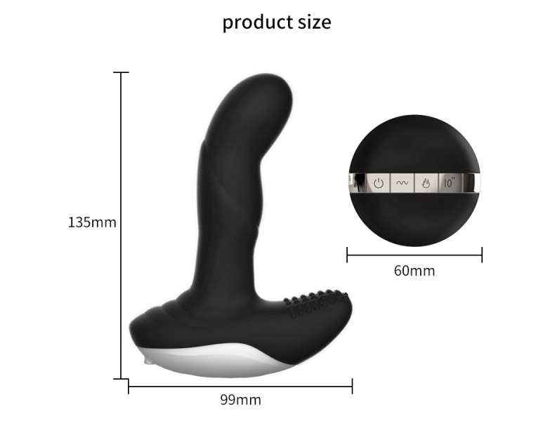 Wibrator analny do prostaty i dla kobiet erotyka - 7