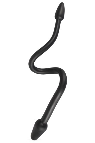 Elastyczny korek analny dwa końce podwójny plug - image 2