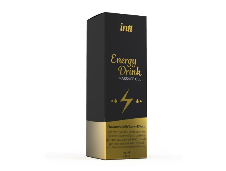 Rozgrzewający żel olejek do masażu erotycznego 30ml Energy Drink - 3