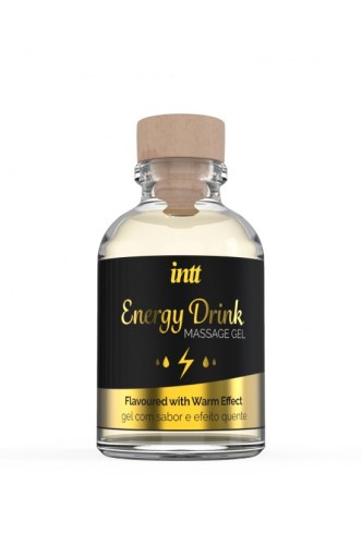 Rozgrzewający żel olejek do masażu erotycznego 30ml Energy Drink - image 2