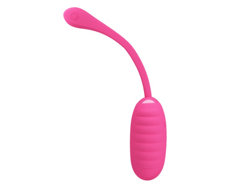 Jajeczko wibrujące waginalne kegla 12trybów USB różowe - 2