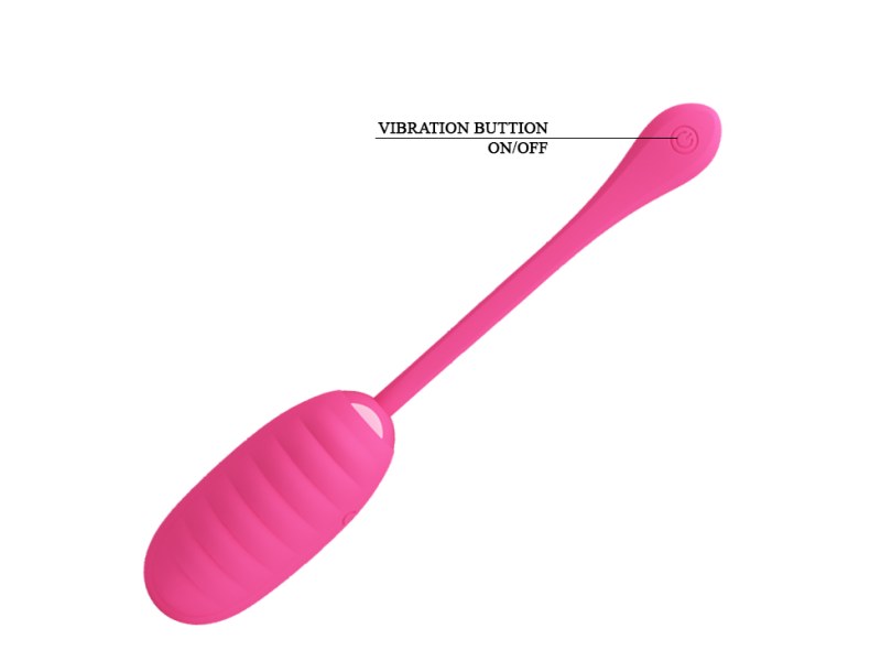 Jajeczko wibrujące waginalne kegla 12trybów USB różowe - 5