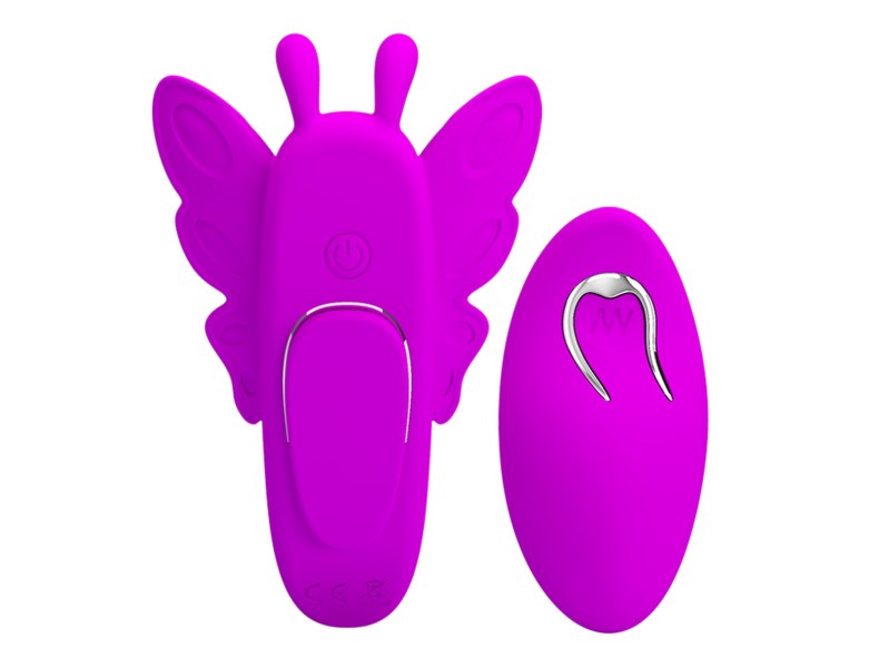 Wibrator motylkowy różowy idealny dodatek do sexu - 2