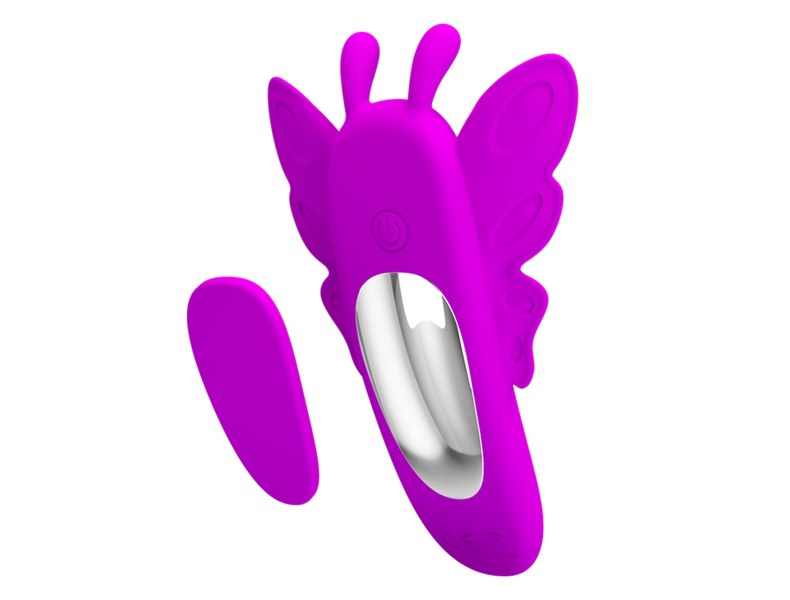 Wibrator motylkowy różowy idealny dodatek do sexu - 3