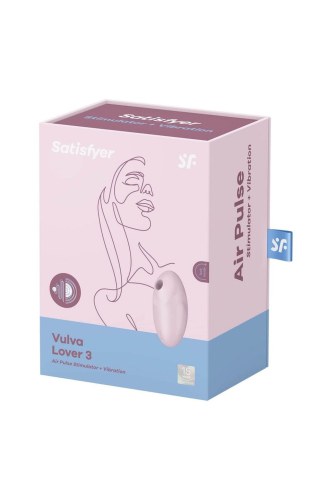 Stymulator łechtaczki Satisfyer Vulva Lover 3 różowy