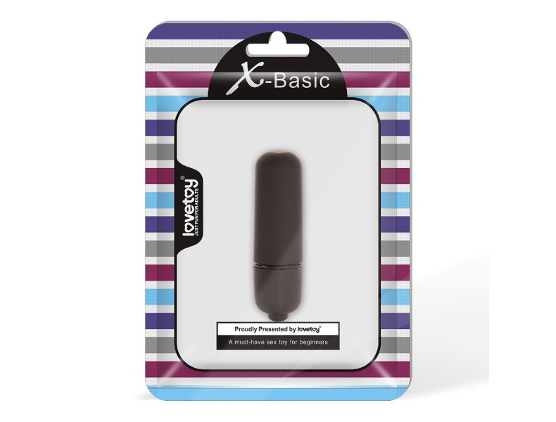 Mały kompaktowy wibrator poręczny kolor czarny