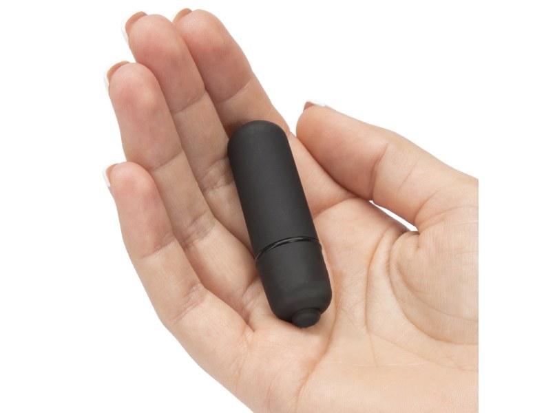 Mały kompaktowy wibrator poręczny kolor czarny - 3