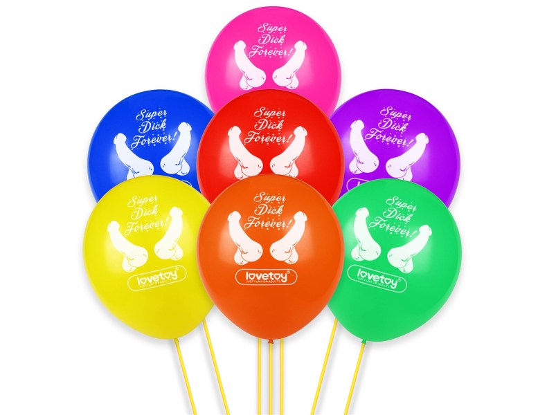 Różnokolorowe baloniki na imprezę świetny gadżet