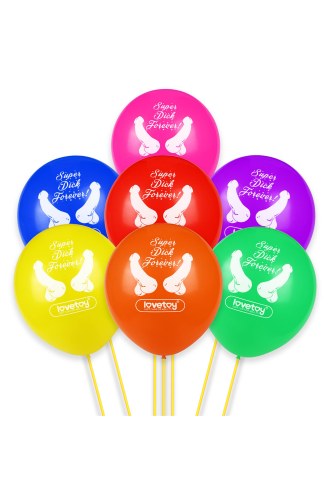 Różnokolorowe baloniki na imprezę świetny gadżet