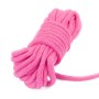 Różowy sznur do wiązania rąk i nóg BDSM 10 m - 4