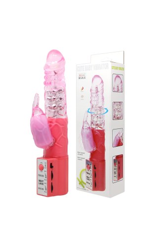 Wibrator różowy królik - Cute Baby Vibrator Pink