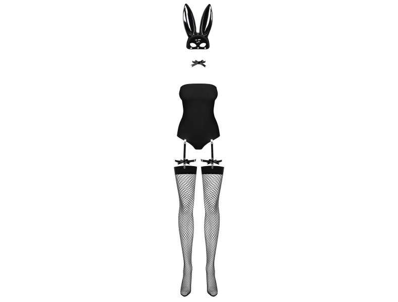 Erotyczny kostium strój króliczek obsessive L/XL - 5