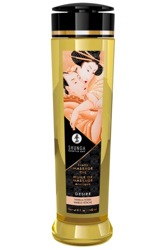 Luksusowy erotyczny olejek do masażu 240ml wanilia - image 2