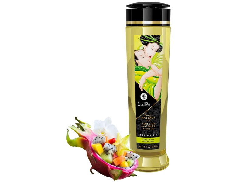 Luksusowy erotyczny olejek do masażu 240ml zapach Azji