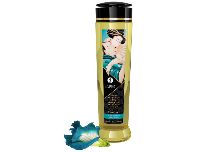 Luksusowy erotyczny olejek do masażu 240ml kwiatowy
