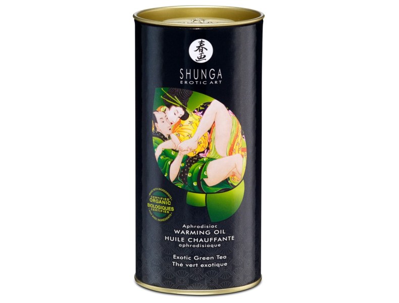 Olejek do masażu rozgrzewający zielona herbata 100ml - 3