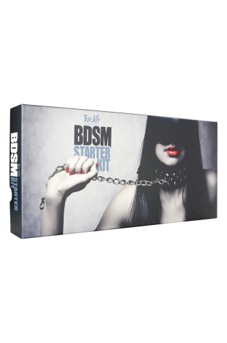 Bogaty zestaw BDSM kajdanki maska sznur knebel