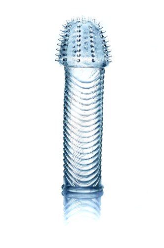 Elastyczna nakładka na penisa z kolcami stymuluje - image 2