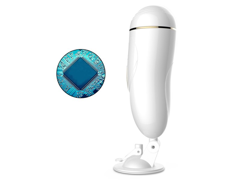 Interaktywny masturbator wagina przyssawka wibruje USB - 6