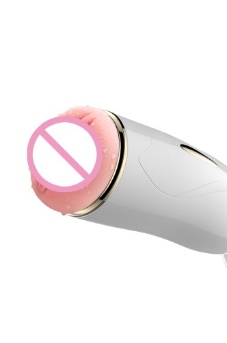 Interaktywny masturbator wagina przyssawka wibruje USB - image 2