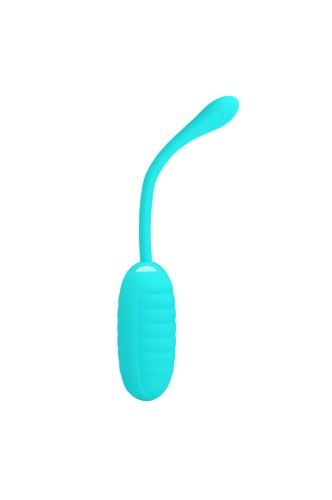 Jajeczko wibrujące waginalne kegla 12trybów USB niebieskie - image 2