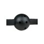 Knebel-Ball Gag With PVC Ball - Black - 4