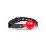 Knebel-Ball Gag With PVC Ball - Red - 4