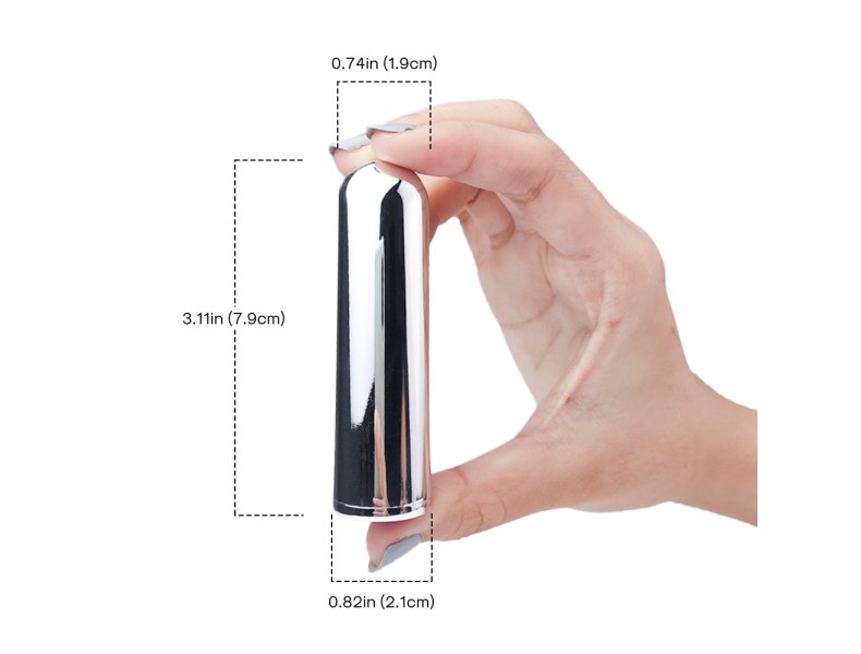 Mini wibrator mały masażer łechtaczki 10trybów 7cm - 2