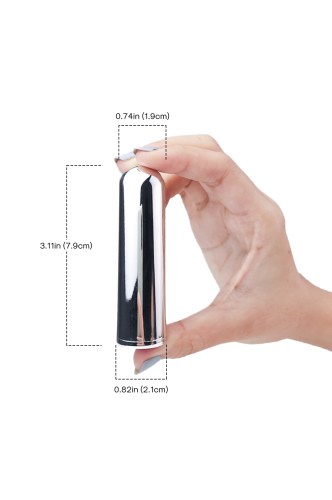 Mini wibrator mały masażer łechtaczki 10trybów 7cm - image 2