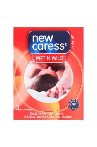 Prezerwatywy New Caress WET N