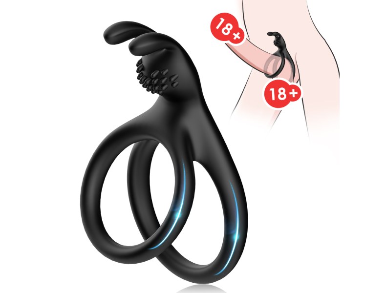 Pierścień erekcyjny na penisa stymuluje łechtaczkę - 3